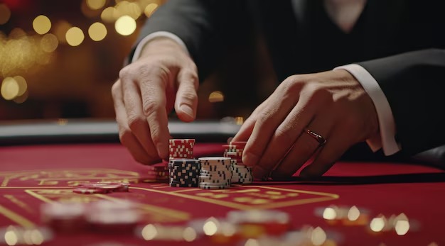 Mobile app interface showing live casino lobby on Android phone